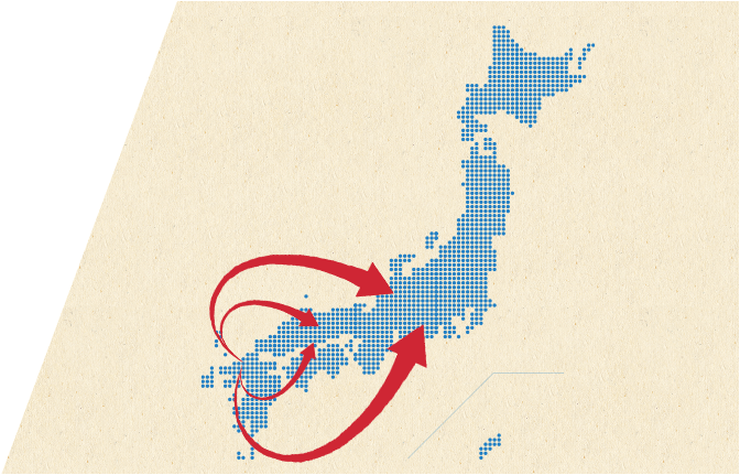 日本地図